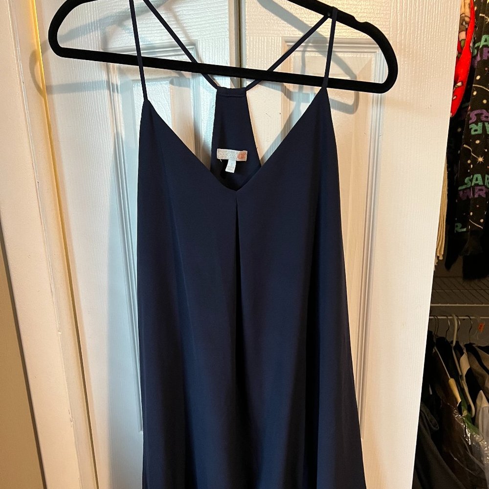 Gianni Bini Navy Blue Minidress